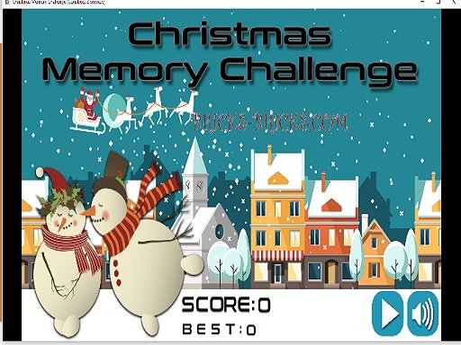 Christmas Memory Challenge