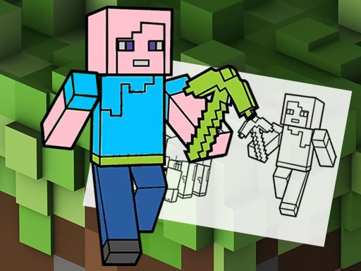 Funny Minecraft Coloring