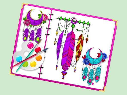 Miraculous Dream Catcher Coloring