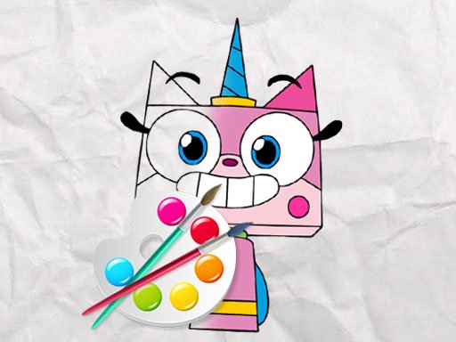 Unicorn Kitty Coloring