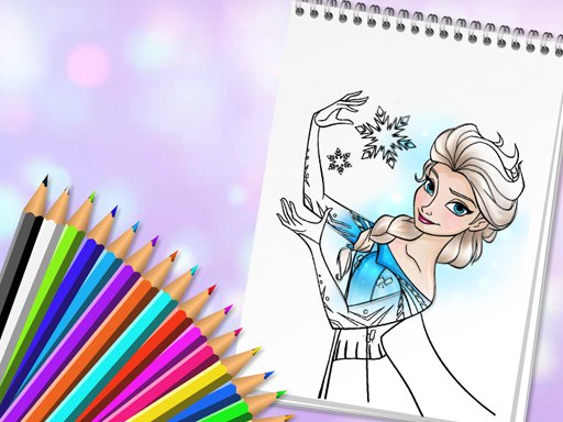 Amazing Princess Coloring