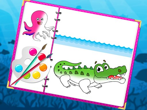 Sea Creatures Coloring