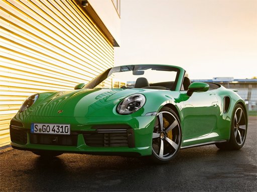 Porsche 911 Turbo Cabriolet Puzzle