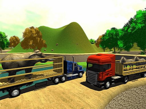 Offroad Animal Truck Transport Simulator