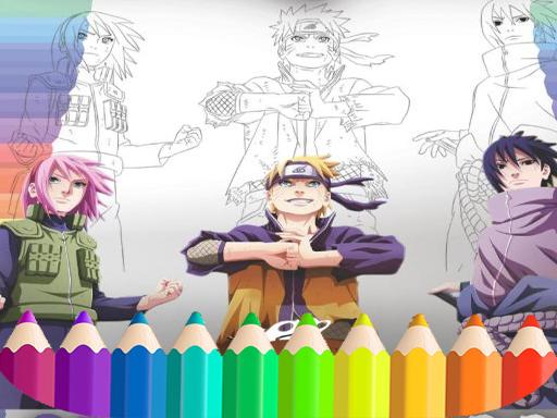 Naruto Shippuden Coloring