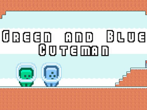 Green and Blue Cuteman