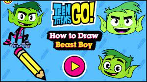 Teen Titans Go!: How to Draw Beast Boy