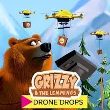 Grizzy And The Lemmings: Drone Drops