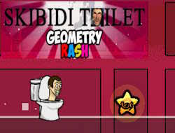 Skibidi Toilet Geometry Rush